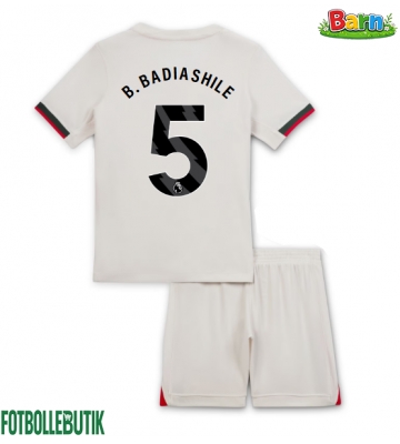 Chelsea Benoit Badiashile #5 Bortaställ Barn 2025-26 Kortärmad (+ Korta byxor)